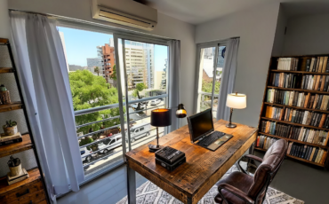 Venta apartamento monoambiente en Pocitos Nuevo Grau Plaza 301