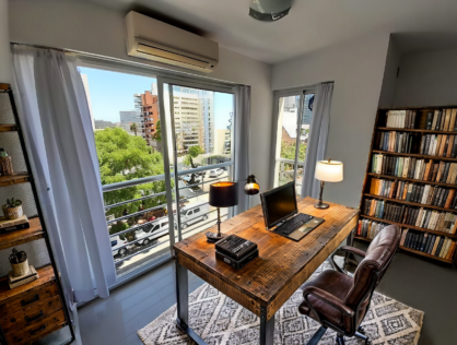 Venta apartamento monoambiente en Pocitos Nuevo Grau Plaza 301